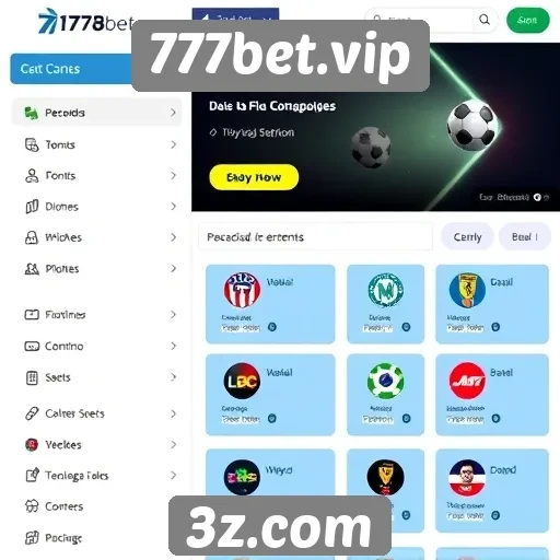 Facilidade de navegação na plataforma 777bet.vip